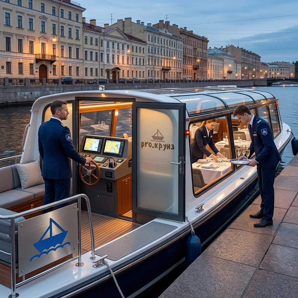 Водная прогулка по каналам на современном прогулочном судне компании ProCruise